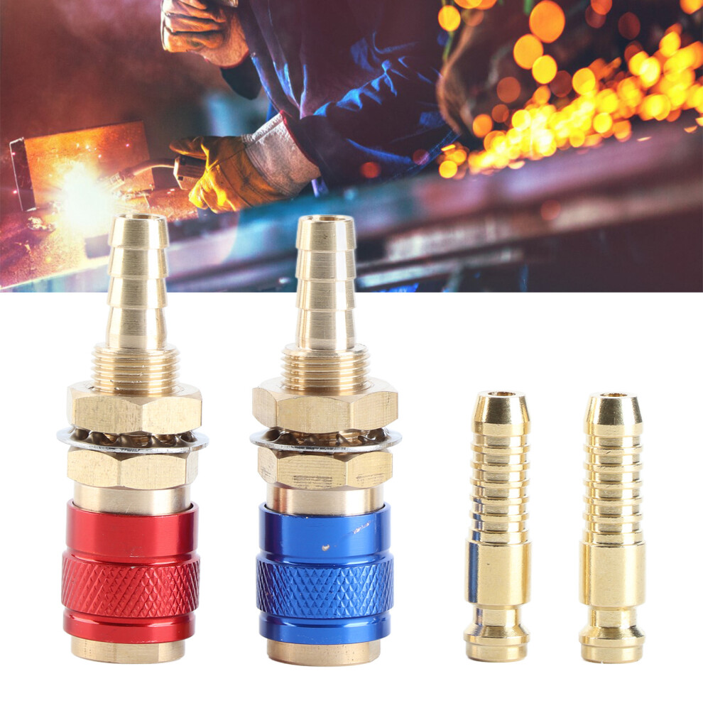 Brass Water Cooled Gas Adapter For Welding Torches Pta Db Mig Tig M8(8Mm) 5011390144637