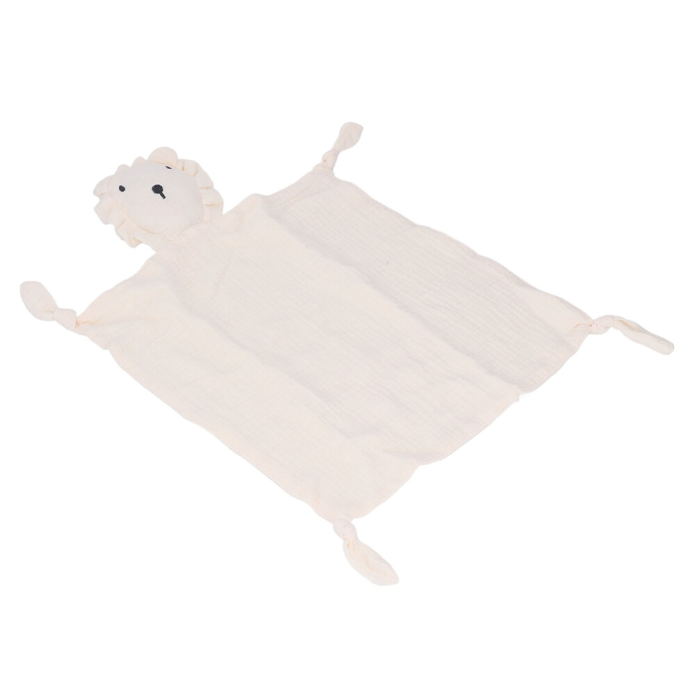 Soft Cotton Baby Security Blanket Snuggle Toy 28x28cm for Toddler Boys Girls