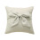 Practical Removable Bowknot Cushion Cover Easy-Mustardgreen 1