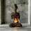 Multifunctional Candle Holders With Abstract Art Design For Home 6