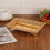 Luxurious Gold European Iron Hollow Out Rectangular Fruit Tray 7