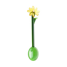 Transparenter Glas-Rührlöffel, spülmaschinenfest,-Blumenlöffel 2