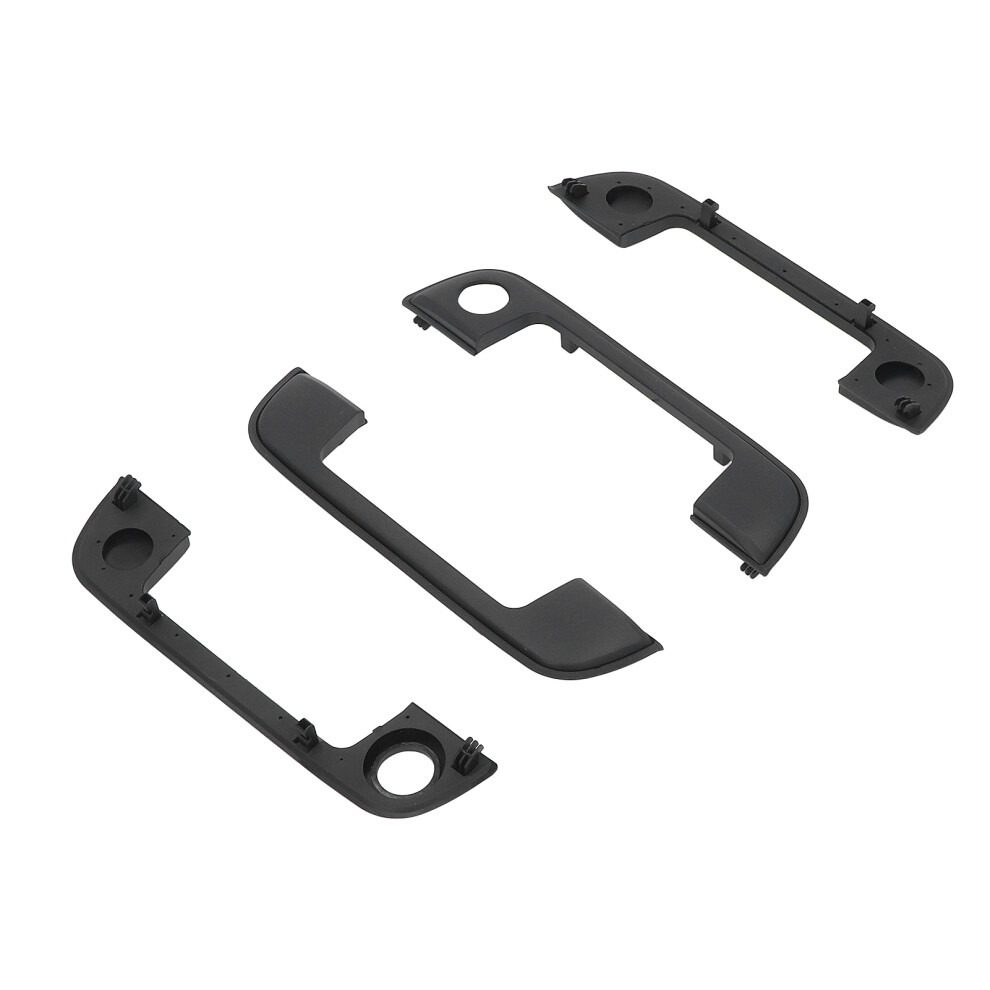 Car Exterior Door Handle Frame Cover Set For E36 E34 E32 Black 8441390144813