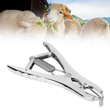 Pince de castration sans saignée en alliage d'aluminium 20,5x11cm