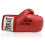 Roberto Duran Signed Red Boxing Glove. Display Case With Plaque 3