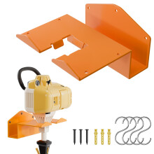 Heavy Duty Wall Mount for Weed Eater and Garden Tool Hanger, Metal Storage Rack for Garage or Shed