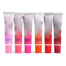 Set di 6 gloss labbra waterproofs e a lunga durata con formula peel-off, 6 x 10ml