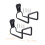 Garage Storage Hooks Heavy Duty Wall Mount Organizer for Ladders Tools Cords Shed Workshop 2