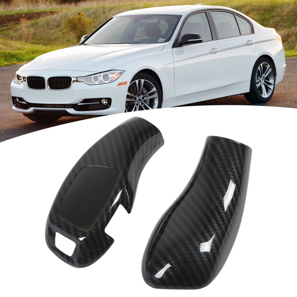 Carbon Fiber Style Gear Shift Knob Cover For F20 F21 F22 F23 F30 F31 4621390146374