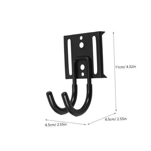 Garage Storage Hooks Heavy Duty Wall Mounted Metal Hangers for Ladders Bikes Tools Space Saving 1