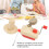 Portable Plastic Yarn Winder with Detachable Head, Hand Operated 4