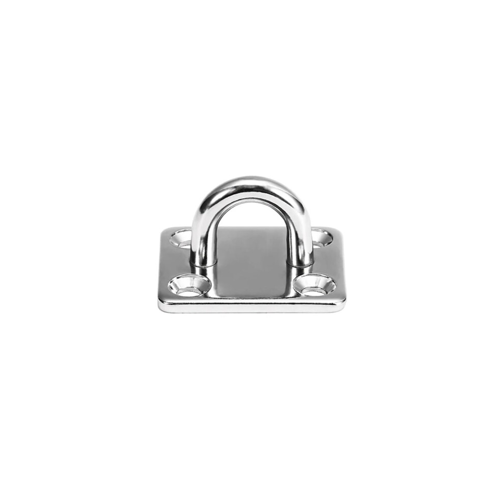Stainless Steel Pad Eye Ceiling Hook M6 Heavy Duty Mount For Hanging Plants Boat Or Home Suspension 9455672911320