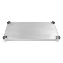 Under Shelf Storage Rack Adjustable Height Heavy Duty Stainless Steel for Work Tables 21.65'x9.84'
