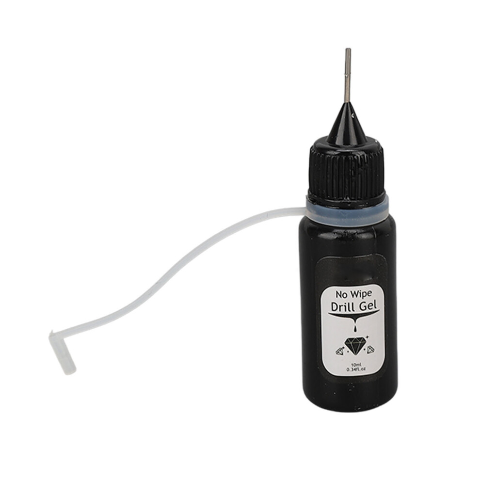 10ml Rhinestone Glue Gel with UV Adhesive, Super Sticky Silicone Nail Art Glue