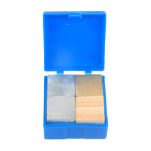 Metal Density Cubes Set for Education, MultiMaterial Comparison, Durable Polished Finish
