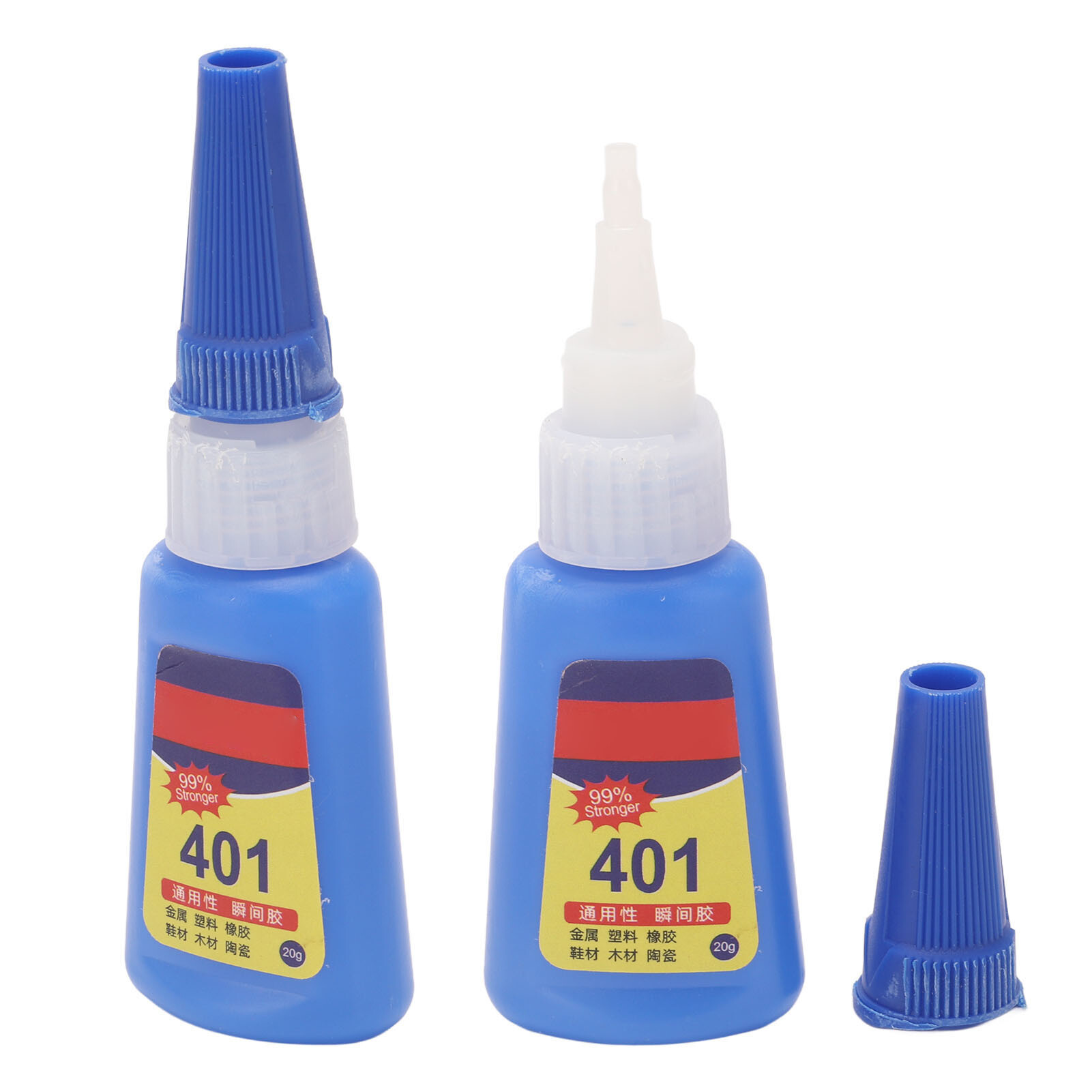 Colle forte en plastique 20 g, durcissement rapide, haute adhérence et ...