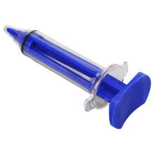 Professional Blue Ear Mold Taking Tool for Hearing Aid Dispensers, ABS, 3.5mm