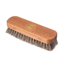 G.H. Bass Buffing Brush Natural Horsehair Shine Shoes & Boots Easily