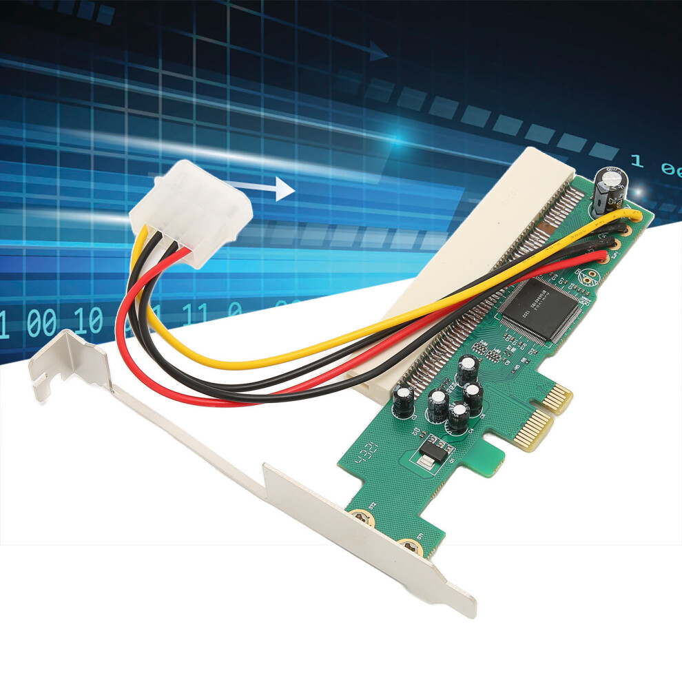 Pci Express To Pci Adapter Card 2.5Gbps Data Transfer Plug & Play 4651390461023