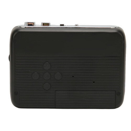 Portable Wireless Bluetooth Cassette Player with FM, Black 2
