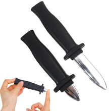 Pack of 2 Disappearance Knife, Plastic Blade Toy, Dagger, Fake Knife, Magic Tricks Prop for Children, Adults, Trick Toy, Magic Shows, Party Gifts