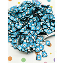 Decoden Sprinkles Larger Drink Me Bottle Polymer Clay Slices for Crafts Resin Embellishments Colorful Durable Design