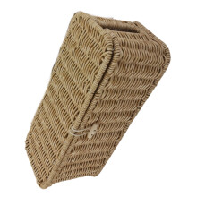 Multifunctional Rattan Pattern Storage Bin With Easy Open-L 3
