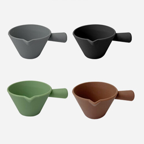 Silicone Brewing Cup with Measurement Marks For Coffee-Coffee 1