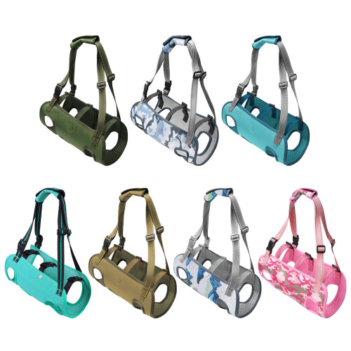 Harnais de levage pour chiens, aide à la-M Camouflage rose 1