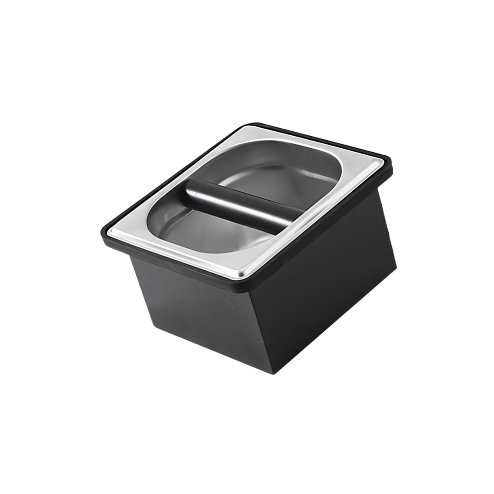 Stainless Steel Coffee Espresso Knocks Box Coffee Grounds Bin-S 7627001334328