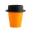 Modern Mr Hat Plastic Toothpick Holder Kitchen-Black and yellow 1