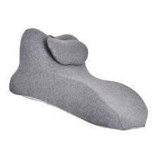 Soothing Slanted Pillow For Reducing Arm Pressure-Light Grey