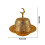 Premium Arabic Style Metal Fruit Tray Durable Alloy Construction 3