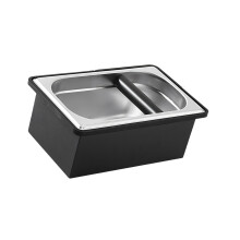 Large Capacity Stainless Steel Coffee Grounds Holders Bin-L