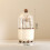 Multiple Level Turning Cosmetic Holder Durable PET-Milky white 5