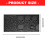 Elegant Silicone Work Front Mats Specifically Produced For-Gray 4