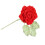 Handmade Finished Rose Artificial Knitted Flower Crochet-Red 1