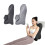 Soft Cotton Adjustable Position Support Pillow For-Dark Gray 5