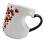 Coffee Mug With Heart Shaped Handle Valentines Day Gift-1 1