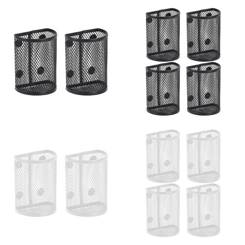 Black Iron Magnetic Pen Holder for Refrigerator-4 black 1