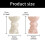 Decorative Rabbit Shape Ceramic Plate Desk Organizers For-Pink 4