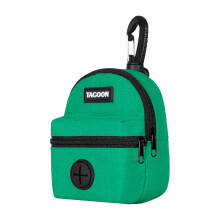 Dog Poops Pickup Bag Holder Pet Waste Bag Dispenser for-Green
