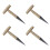 4Pcs Gardening Hole Maker Tools Crafted From Robust Materials 1