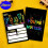 20Pcs/Pack Eye Catching Birthday Invites Handmade Neons Designs 3