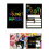 20Pcs/Pack Eye Catching Birthday Invites Handmade Neons Designs 4
