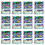 12Pcs Unique Birthday Invitations 5x7Inch Fluorescent Printed-6 1