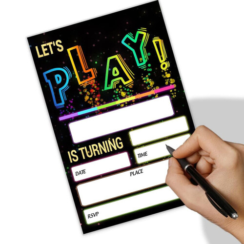 20X Handmade Creative Party Invitations For Memorable Gatherings 2