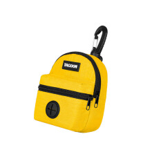 Small Pet Waste Container Outdoor Pet Waste Bag-Yellow