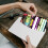 12Pcs Unique Birthday Invitations 5x7Inch Fluorescent Printed-6 3
