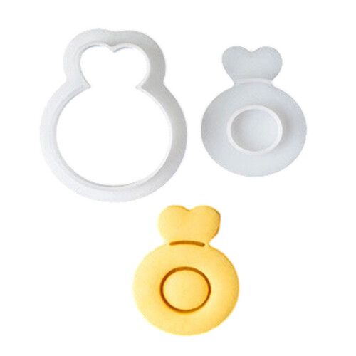 Fun And Easy To Use Cookie Stamps Set With Proposal-rings